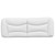  Headboard Cushion "Hvar" White 53.9" Faux Leather A949-376073