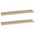  Wall Shelves 2 pcs Sonoma Oak 23.6x3.5x1.2 A949-326680