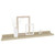  Wall Shelves 2 pcs Sonoma Oak 23.6x3.5x1.2 A949-326680