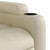  Electric Stand up Massage Recliner Chair Cream Faux Leather A949-3205998
