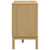  Chest of Drawers FLORO Wax Brown Solid Wood Pine A949-374011