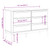  Chest of Drawers FLORO Wax Brown Solid Wood Pine A949-374011