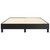  Box Spring Bed Frame Black Full Faux Leather (US Only) A949-3120728