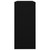  Sliding Door Cabinet Black 35.4"x15.7"x35.4" Steel A949-336431