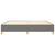  Box Spring Bed Frame Dark Gray Full Fabric (US Only) A949-3121000