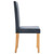  Dining Chairs 4 pcs Gray Faux Suede Leather A949-249213