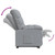  Recliner Light Gray Fabric A949-289796