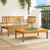  Patio Pallet Sofa Set 2 pcs Solid Wood Acacia A949-365848