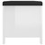  Storage Box with Cushion High Gloss White 41.3"x15.7"x17.7 A949-3279332