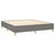  Box Spring Bed Frame Dark Gray King Fabric (US Only) A949-3121006