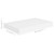  Floating Wall Shelves 4 pcs White 15.7"x9.1"x1.5" MDF A949-323807