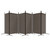  6-Panel Room Divider Anthracite 204.7"x70.9" Fabric A949-350272