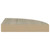  Floating Corner Shelves 4 pcs Oak 9.8"x9.8"x1.5" MDF A949-323906