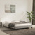 Bed Frame without Mattress Light Gray 59.8"x79.9" Queen Velvet A949-347009