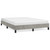  Bed Frame without Mattress Light Gray 59.8"x79.9" Queen Velvet A949-347009