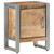  Bedside Cabinet 15.7"x11.8"x19.7" Rough Mango Wood A949-323488