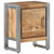  Bedside Cabinet 15.7"x11.8"x19.7" Rough Mango Wood A949-323488