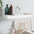  Floating Wall Shelf High Gloss White 15.7"x9.1"x1.5" MDF A949-323742