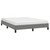  Bed Frame without Mattress Dark Gray 53.9"x74.8" Full Fabric A949-346759