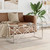  Coffee Table 43.3"x17.7"x17.7" Stainless Steel and Glass A949-349961