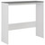 Bar Table with 2 Table Tops White and Gray 51.2"x15.7"x47.2 A949-280221
