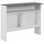  Bar Table with 2 Table Tops White and Gray 51.2"x15.7"x47.2 A949-280221