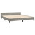  Bed Frame without Mattress Light Gray King Velvet A949-347609