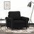  Sofa Chair Black 23.6" Velvet A949-359514