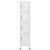  Locker Cabinet with 4 Compartments 15"x17.7"x70.9 A949-244475