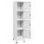 Locker Cabinet with 4 Compartments 15"x17.7"x70.9 A949-244475