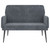  Bench Dark Gray 42.5"x31.1"x31.1" Velvet A949-351415