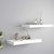  Floating Wall Shelves 2 pcs White 19.7"x9.1"x1.5" MDF A949-323809