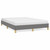  Bed Frame without Mattress Dark Gray 53.9"x74.8" Full Fabric A949-346857