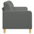  3-Seater Sofa Dark Gray 70.9" Fabric A949-359100