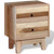  Bedside Cabinet Solid Reclaimed Wood A949-244234