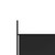  6-Panel Room Divider Black 118.1"x78.7" Fabric A949-350193