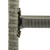  Bar Stools with Cushions 2 pcs Gray Poly Rattan A949-313441