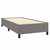 Bed Frame without Mattress Dark Gray 39.4"x74.8" Twin Fabric A949-347099
