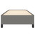  Bed Frame without Mattress Dark Gray 39.4"x74.8" Twin Fabric A949-347099