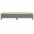  Bed Frame without Mattress Dark Gray 39.4"x74.8" Twin Fabric A949-347099