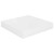  Floating Wall Shelves 2 pcs High Gloss White 9.1"x9.3"x1.5" MDF A949-323740