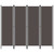  4-Panel Room Divider Anthracite 78.7"x70.9 A949-320721