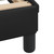  Bed Frame "Dover" Black 53.9"x74.8" Faux Leather A949-373285