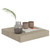  Floating Wall Shelves 4 pcs Oak 9.1"x9.3"x1.5" MDF A949-323867