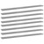  Bookshelf Boards 8 pcs Concrete Gray 39.4"x3.9"x0.6" Engineered Wood A949-805371