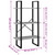  Storage Shelf Concrete Gray 23.6"x11.8"x41.3" Engineered Wood A949-806511