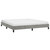  Bed Frame without Mattress Light Gray 76"x79.9" King Velvet A949-347012