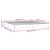  Bed Frame without Mattress Light Gray 76"x79.9" King Velvet A949-347012