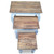  Nesting Table Set 3 Pieces Solid Mahogany Wood A949-244505