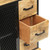  Sideboard 23.6"x11.8"x29.5" Solid Mango Wood A949-247580